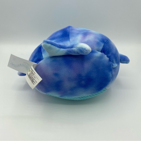 Squishmallows Cyan Whale Plush Stuffed Ocean Sea Toy Blue 7 Inch Kellytoy Gifts - Picture 5 of 5